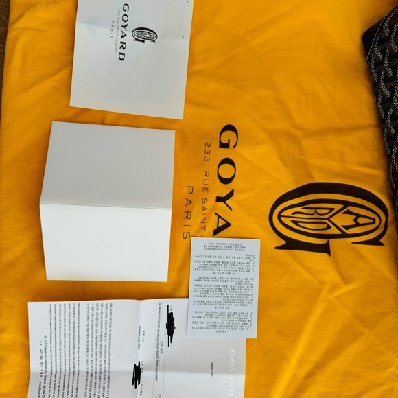 Goyard bellechasse PM navy - Picture 11 of 12